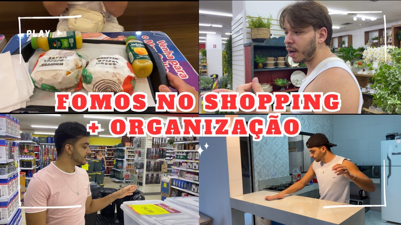 FOMOS NO SHOPPING + DEIXANDO TUDO ORGANIZADO ✨