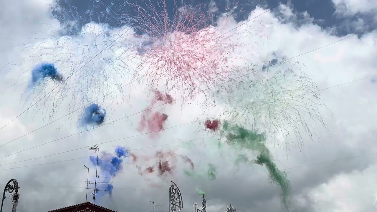 Trecastagni 10 Maggio 25 Trionfale Uscita Santi Martiri e Spettacolo ALESSANDRO SPINA & PIPPO GRASSO