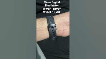 Casio Youth Digital Illuminator W-96H-1BVDF W96H-1BVDF Men