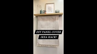 DIY Electrical Panel Cover (IKEA Hack!)