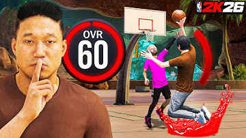 Trolling People On NBA 2K26 With A 60 Overall DooDoo Brown Shirt 