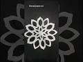 paper craft ✨ snowflake art ❄️ 188 #shorts #viralshorts #snowflakes #papercraft #christmascrafts