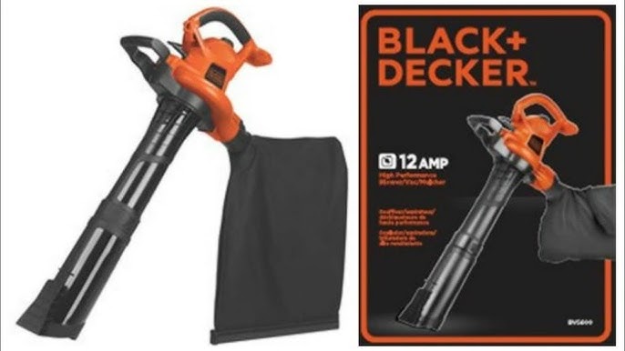 BLACK and DECKER BV6000, Vacuum, Blower, Mulcher