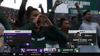 CFB 27: Week 7: #21 Northwestern @ Michigan State
