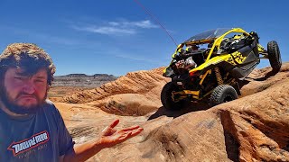 Is a Can Am as Capable as a Jeep at Rock Crawling? UTV Turbo SXS at Sand Hollow Offroad