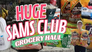 *NEW* SAM'S CLUB HAUL\/HUGE MONTHLY GROCERY HAUL \& RESTOCK