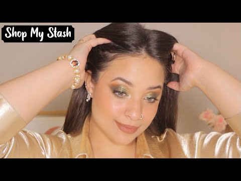 Shop My Stash 2021 | Mossy Green Eye Makeup Look | Ridhi Dua