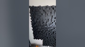 One of my most favorite practical 3D prints. Professional grade sound diffusers.