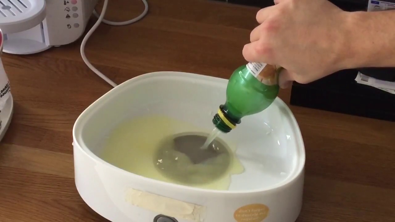 descaling baby steriliser