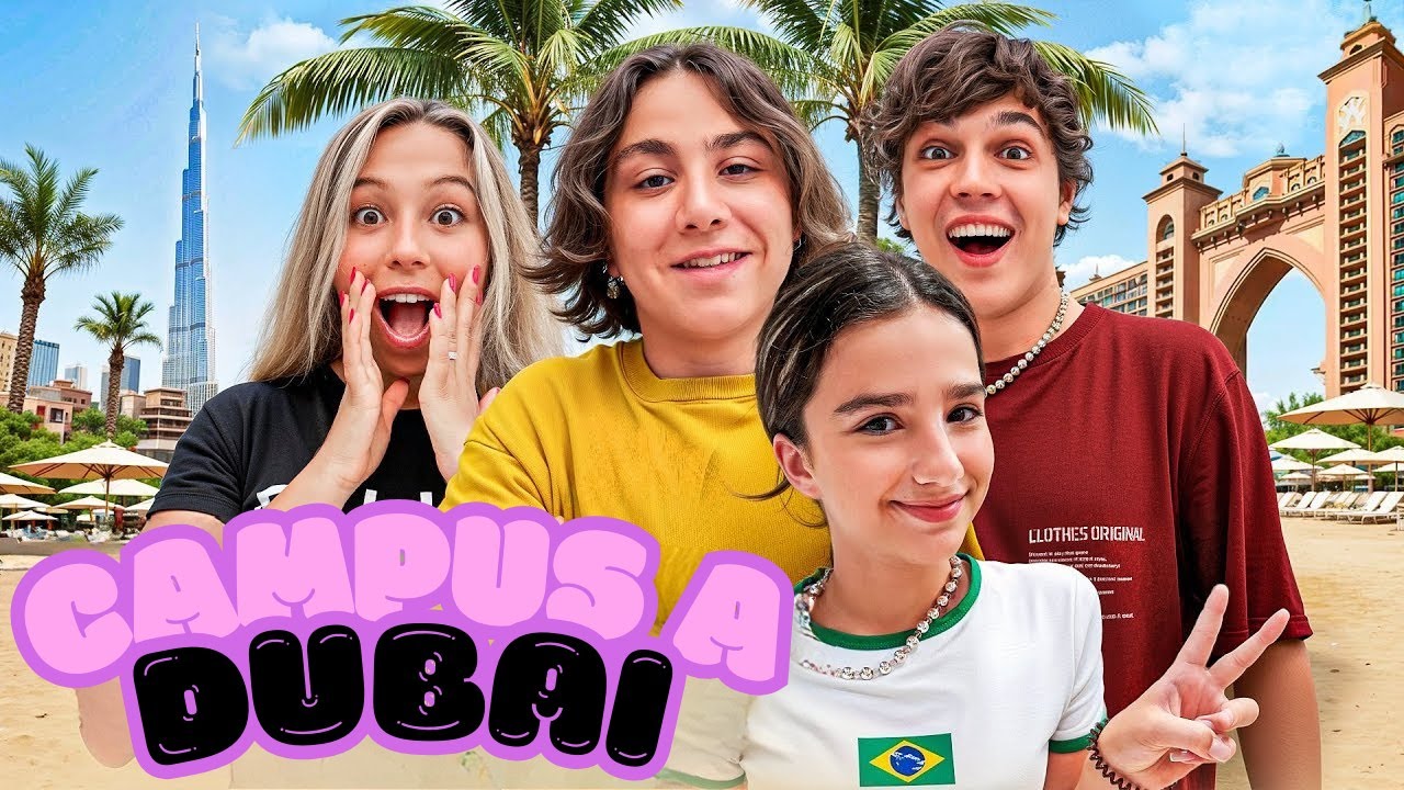 AVVENTURE ADOLESCENZIALI A DUBAI 🔥 Prova il vero cioccolato di Dubai | KiKiDo Campus Italian