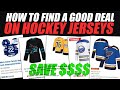 How To Find A Good Deal On Hockey Jerseys