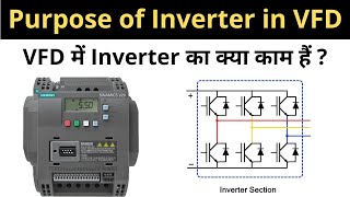 VFD में Inverter का क्या काम हैं? Inverter in VFD | Learn EEE