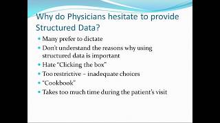Transforming Data into Information Using Standard Quality Measures  PART 1