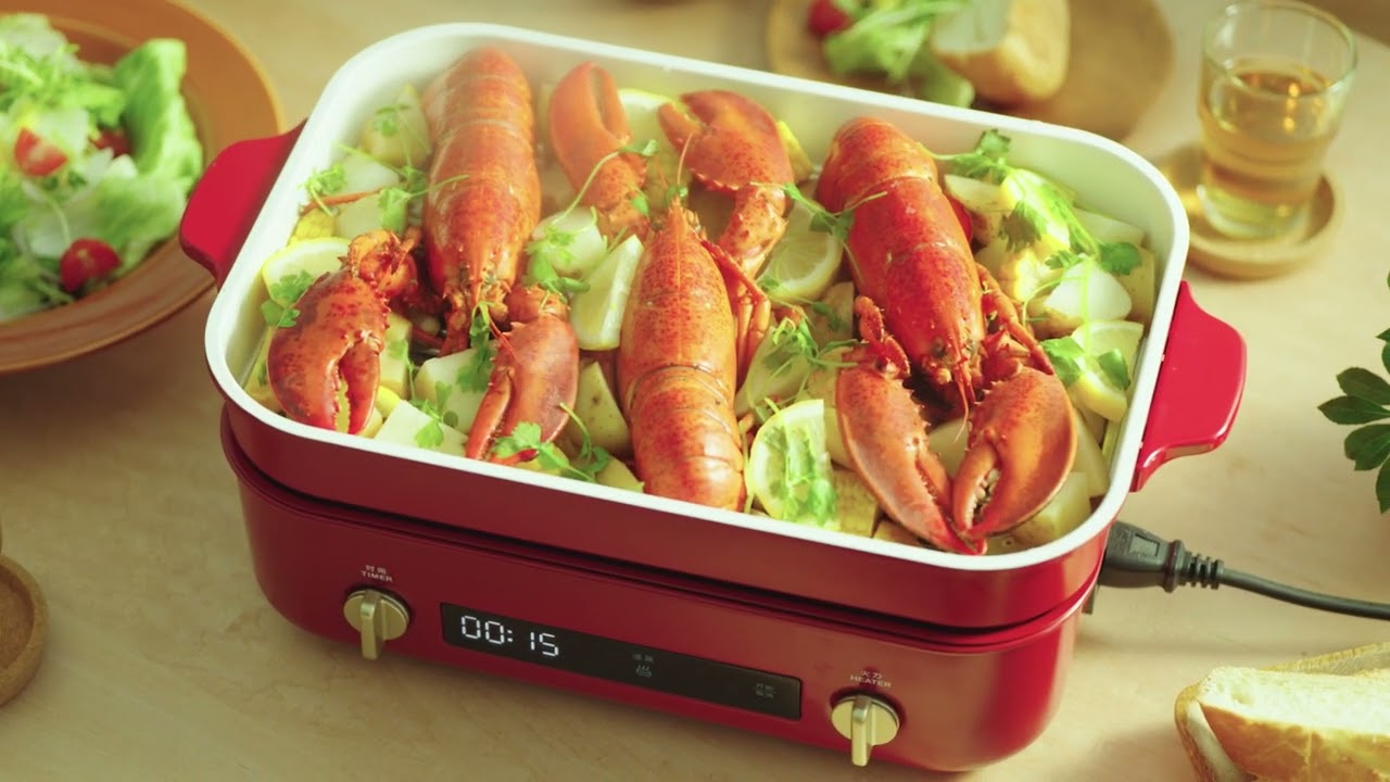 Bruno 【FREE SPOON+FORK】Digital Hot Plate Electric Stove Set