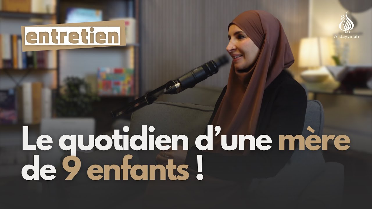 Maman de 9 enfants à seulement 40 ans, elle nous raconte son histoire ! — Issmahane