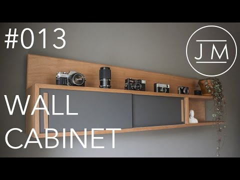 JM - #013 Mid century modern wall cabinet