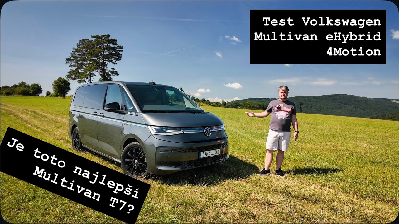 Multivanu T7 chýbala štvorkolka, má ju, ale inú ako T6.1! Test Volkswagen Multivan eHybrid 4Motion
