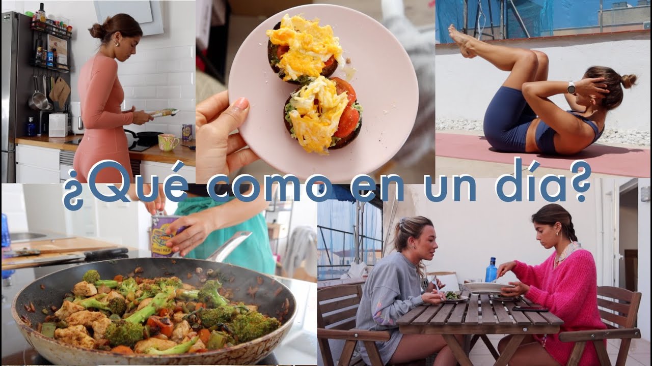 QUE COMO EN UN DÍA - Un día conmigo + receta sana y riquísima!