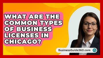 What Are the Common Types of Business Licenses in Chicago? - BusinessGuide360.com