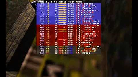 quakeworld team fortress FA vs V - 1998-11-04