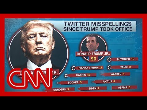 Why President Donald Trump's Twitter typos matter