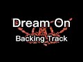 Aerosmith - Dream On Backing Track