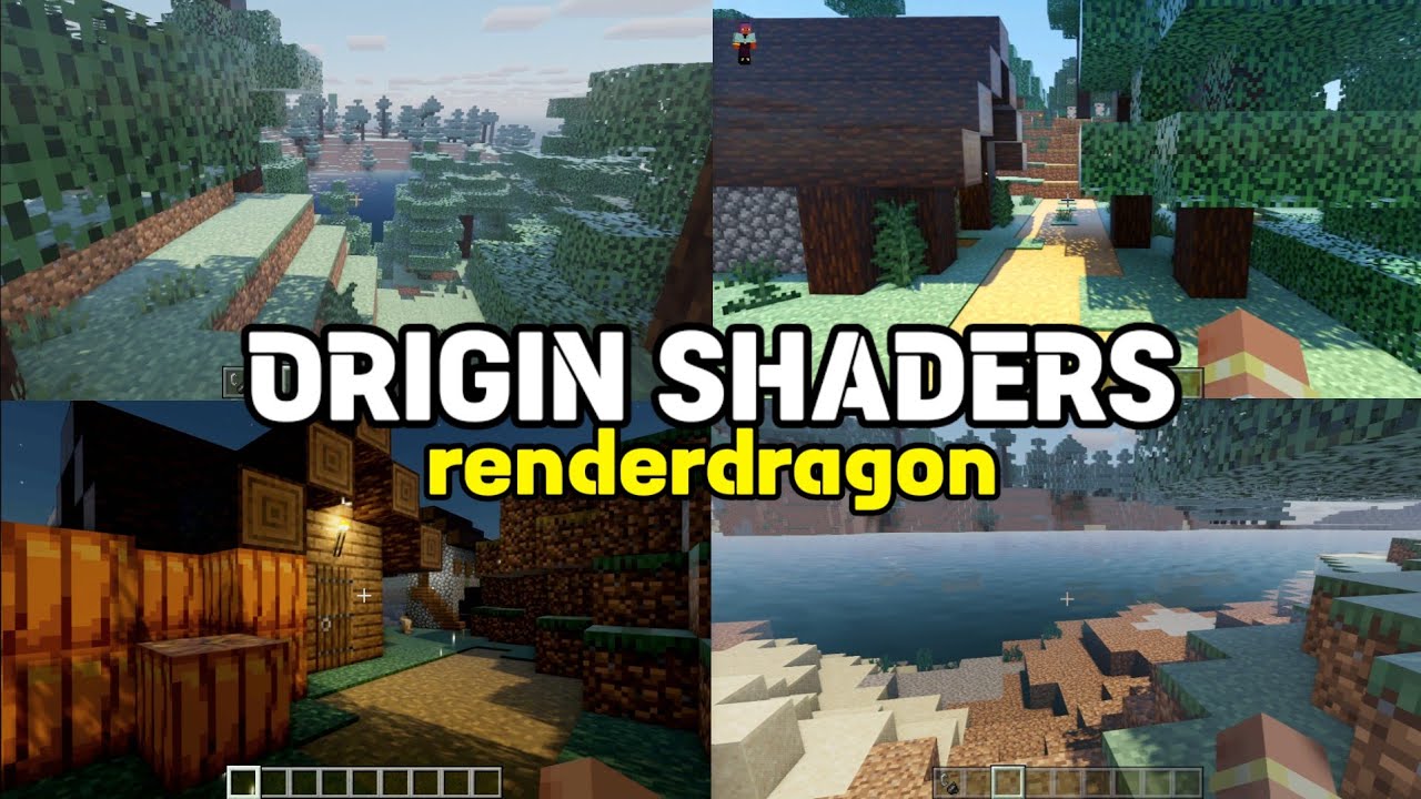 Origin Shaders para Mcpe 1.21 BETA Graficos deferidos - YouTube