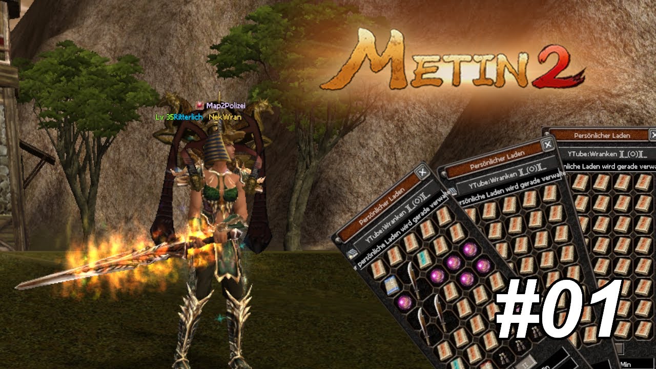 Metin2 Tigerghost Lv 35er Map2 erstes Yang machen #1 - YouTube