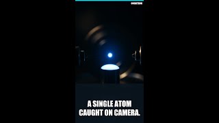 Scientists Photograph One Strontium Atom — Tiny Blue Dot