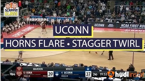 UConn - Horns Flare • Stagger Twirl