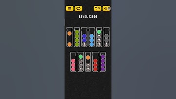 Ball Sort Puzzle Level 12890