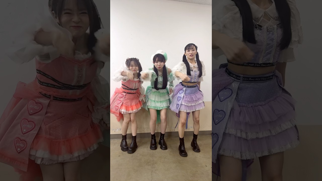 欲望爆発してるけど地味にいい曲 #パパランパンプッシュ 🚕💨 #i_ris #アイドル #りすつあー11