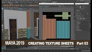 Maya 2019 Creating a Texture Sheet Part 03