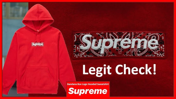 Supreme Box Logo Hooded Sweatshirt