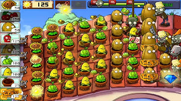 Plants vs zombies | msFENG at level 5-9 to 5-10 (BOSS)