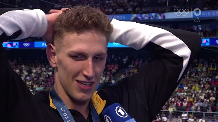 Lukas Märtens: Olympiasieger über 400 Meter Freistil in Paris & ein Liebesbekenntnis zu Magdeburg