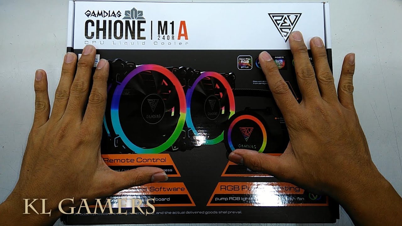 Upgrade Gaming Rig with Gamdias Chione M1A 240R Liquid Cooling  ARGB 2019