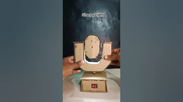 Simple Mini Sharpy Light #sharpy #shorts #diy #dj #ytshorts #light