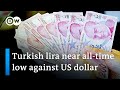 Turkish lira plunges, loses nearly 40% it's value this year | DW News