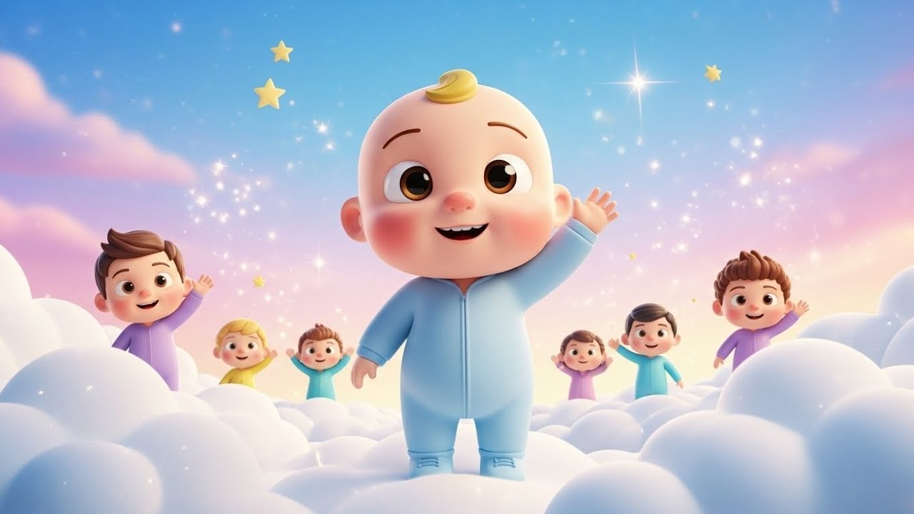 Count the Stars in the Sky with Zuzu | Night Time Counting & Calm Learning Song for Kids