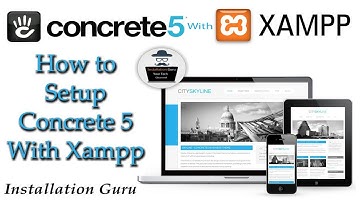 How to use Concrete 5 - How to Install in Windows with Xampp Server localhost