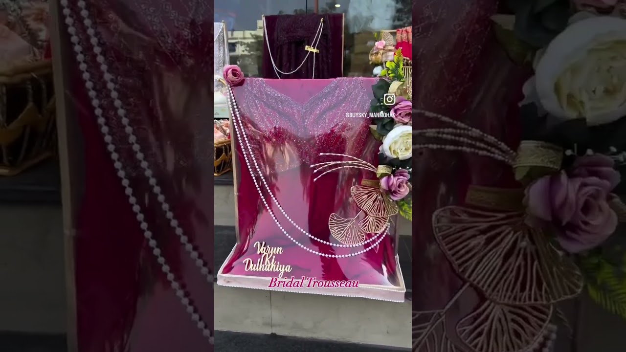 We're so happy to share Varun ki Dulhaniya's exquisite trousseau, carefully curated.