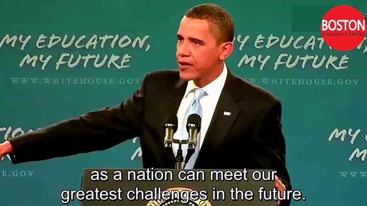 President Obama Makes Historic Speech to America's Students  -  English subtitles - DayDayNews