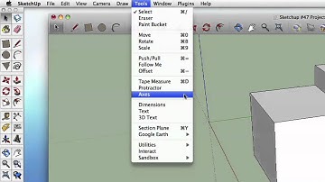 Sketchup #47: The Axes Tool