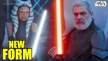 Why Ahsoka Only Using One Lightsaber Against Baylan Was So Important