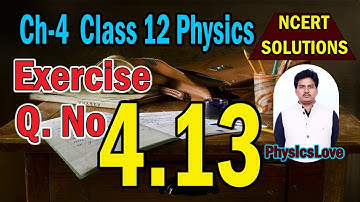 Exercise 4.13 class 12 physics NCERT | Ch-4 Moving Charges | A circular coil of 30 turns|PhysicsLove