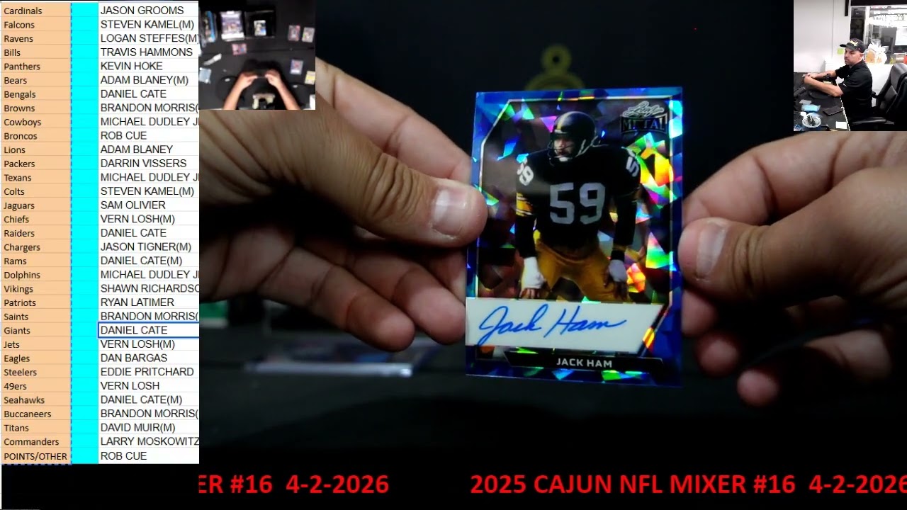 CAJUNBREAKER 2025 CAJUN NFL MIXER #16  4-2-2026