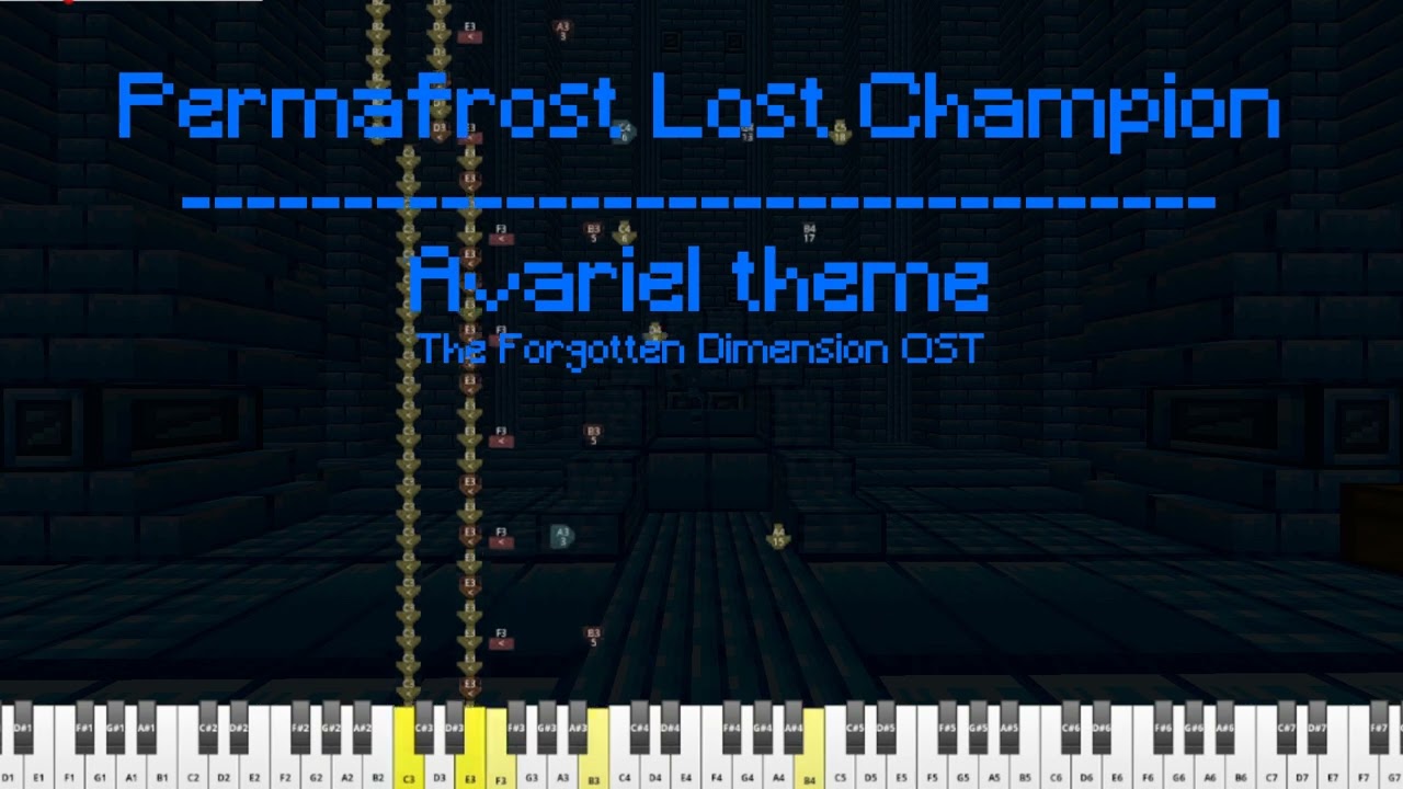 Permafrost Lost champion - Avariel theme - The Forgotten Dimension MOD OST -