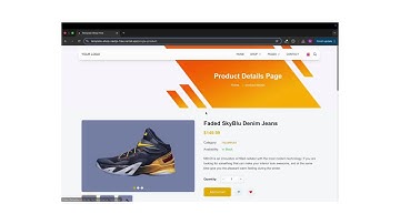 Template sport shop Nextjs + TailwindCss
