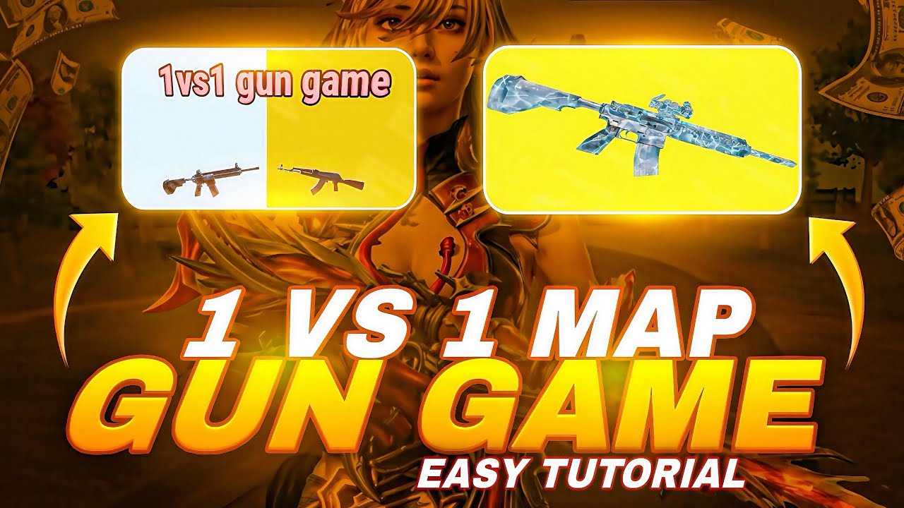 How To Make 1vs1 WOW Map In PUBGM | 1v1 Gun Game WOW Map Easy Tutorial ...